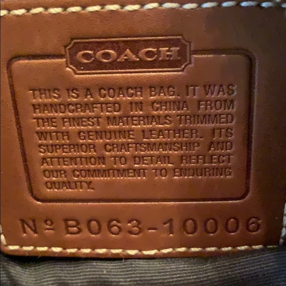 Coach Patchwork Denims/Metallics/Suede Crossbody Bag - Picture 3 of 9